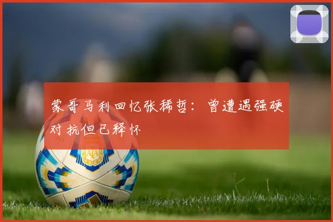 蒙哥马利回忆张稀哲：曾遭遇强硬对抗但已释怀