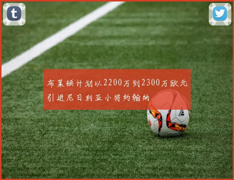 布莱顿计划以2200万到2300万欧元引进尼日利亚小将约翰纳